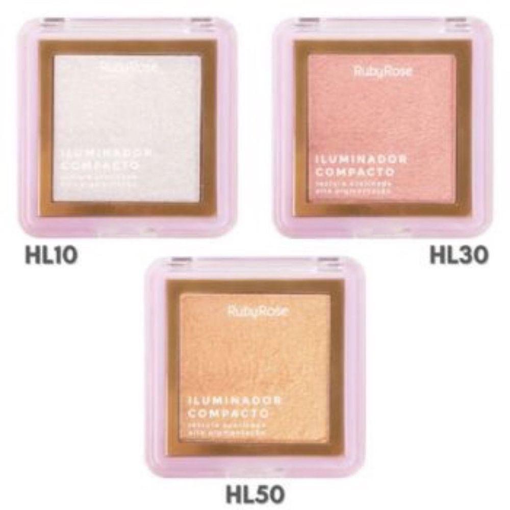 Ruby Rose Iluminador Compacto Hbf859 Cor:hl90 - 3
