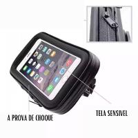 Suporte Case Capa Celular A Prova Da Água Gps Moto Bike - 3