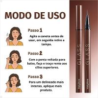 Ruby Rose Caneta Delineadora Marrom Light Brown Glass Hb5271 0,6g - 7