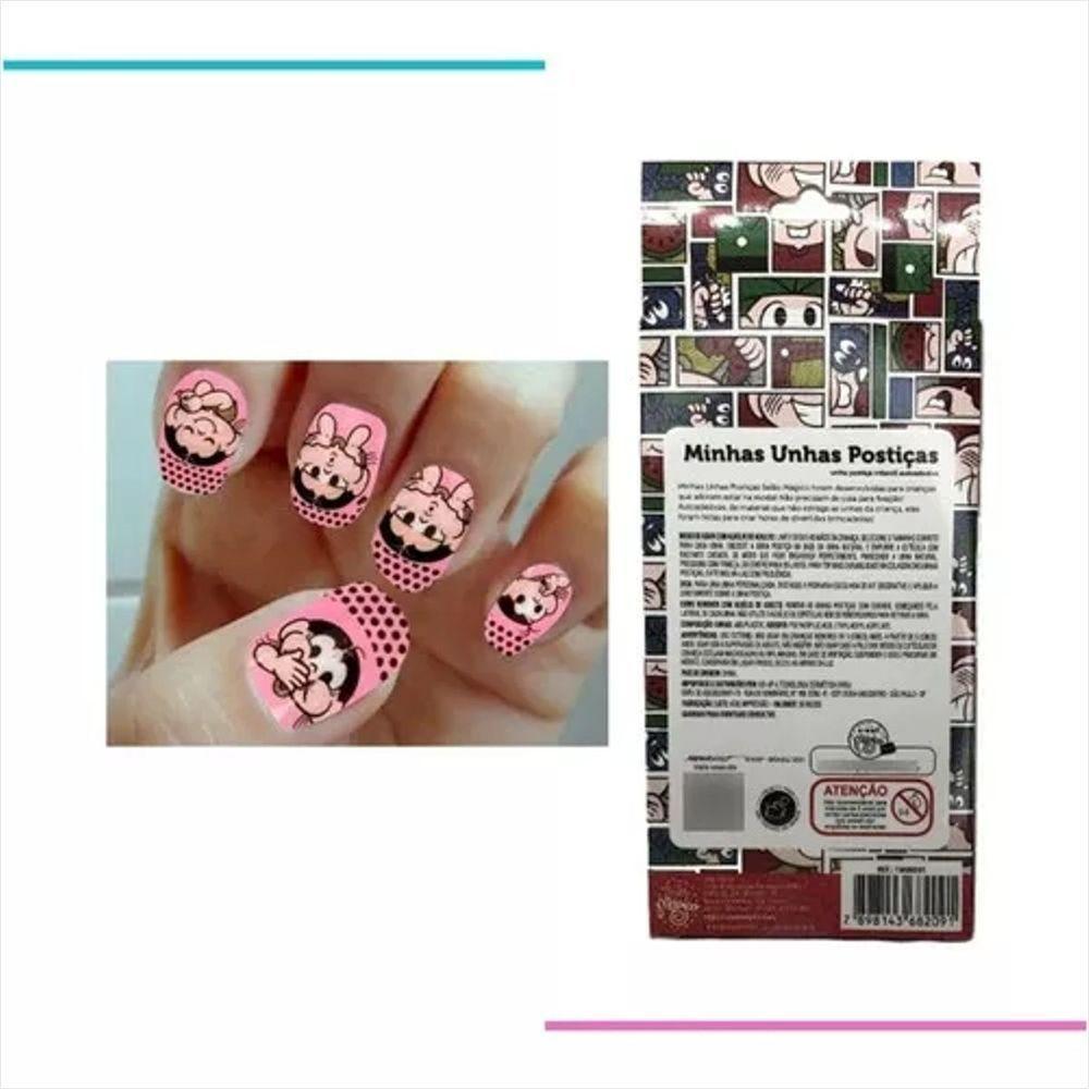 Balão Magico Unha Postiça Infantil Turma Da Monica 42048 - 4