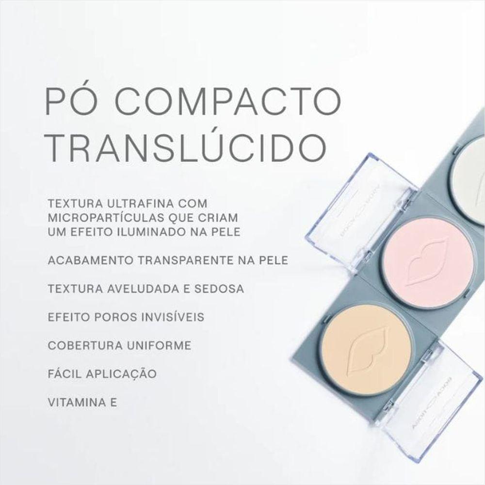 Boca Rosa Pó Compacto Translucido Cuscuz 9g - 7