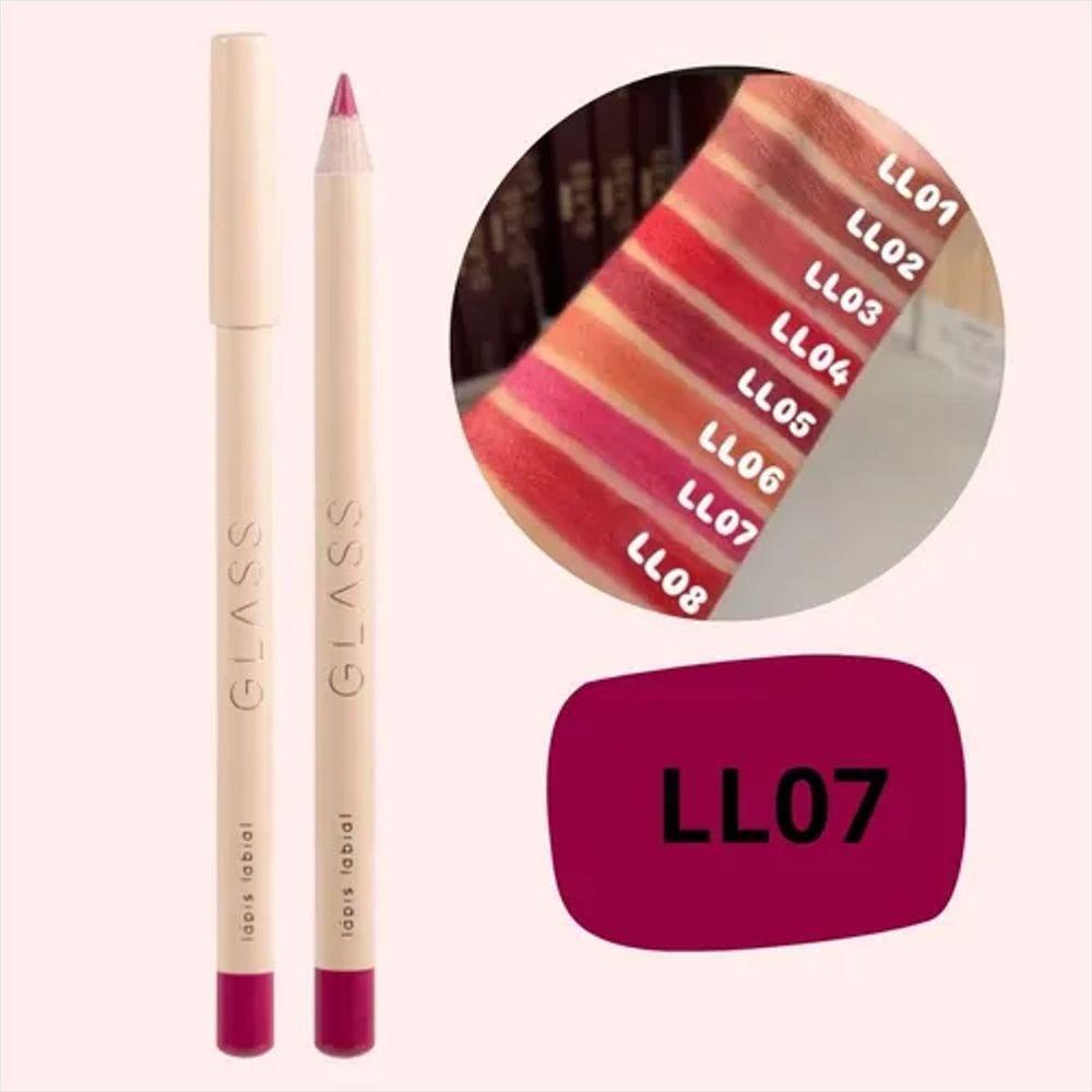 Ruby Rose Lápis Labial Glass Glass Hb5497 Ll07 - 3