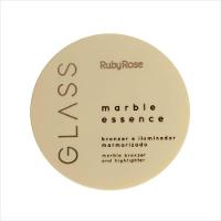 Ruby Rose Blonzer E Iluminador Marmorizado Glass Hbf16052 14,7g - 2