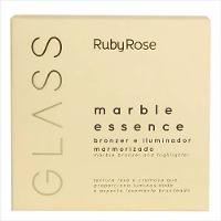 Ruby Rose Blonzer E Iluminador Marmorizado Glass Hbf16052 14,7g