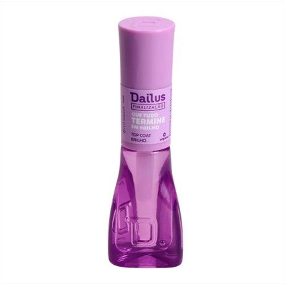 Dailus Esmalte Top Coat Que Tudo Termine Em Brilho 8ml - 6
