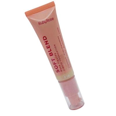 Ruby Rose Base Líquida Soft Blend 30ml Cor: F10