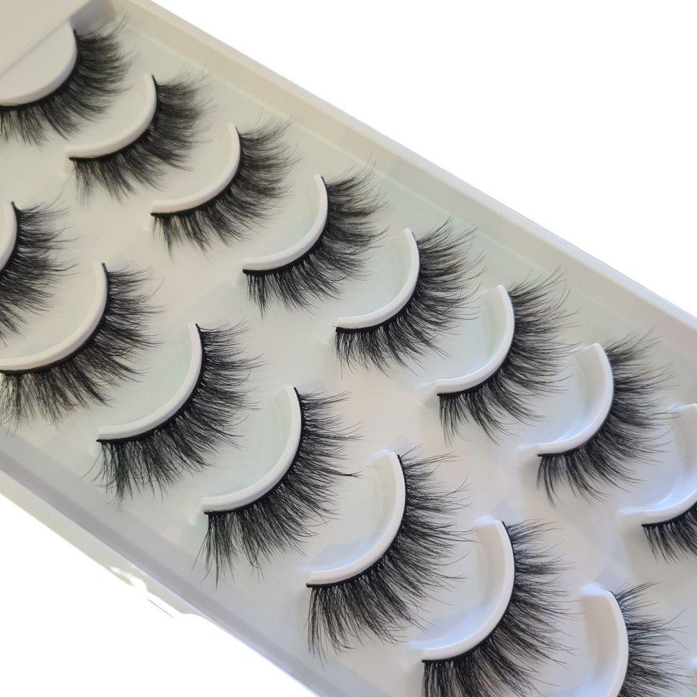 Cílios 3d Kit Com 10 Pares Tipo:8d008| - 2