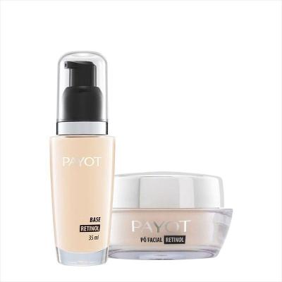 Kit Payot Retinol Pó Facial Translucido + Base Cor:10