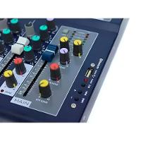 Mesa De Som Digital Mixer Usb 4 Canais Bluetooth Mp3 Player - 2
