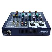 Mesa De Som Digital Mixer Usb 4 Canais Bluetooth Mp3 Player - 7