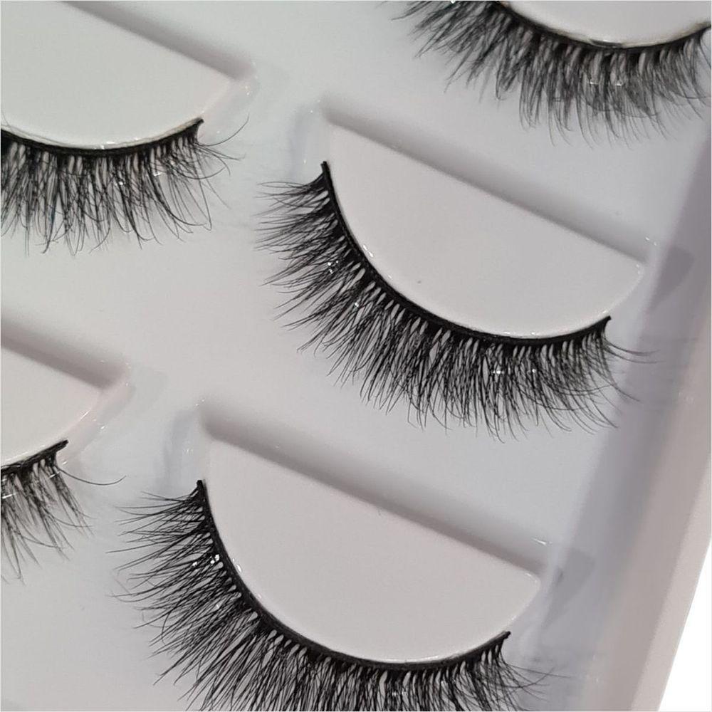 Cílios 3d Com 5 Pares Tipo:x20| - 3