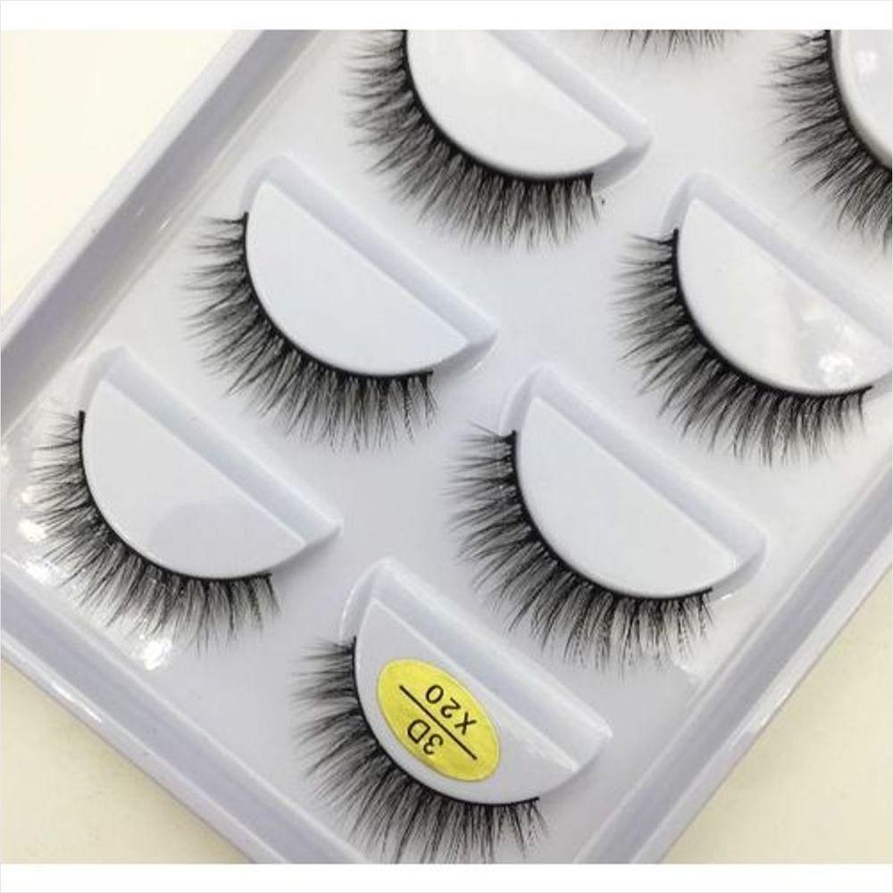 Cílios 3d Com 5 Pares Tipo:x20| - 7