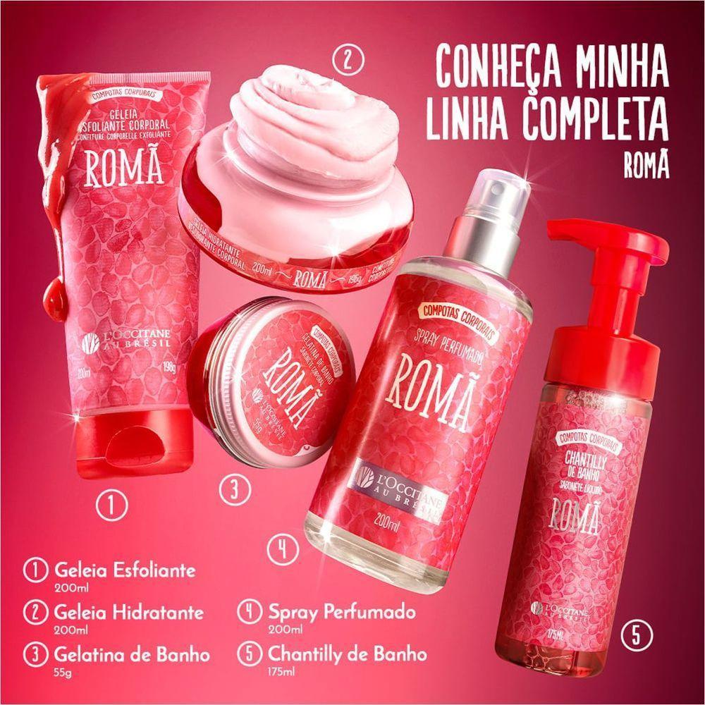 L'occitane Au Brésil Geleia De Banho Esfoliante Romã 200ml - 7