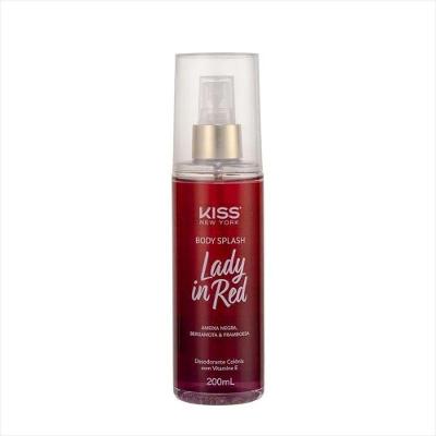 Kiss Ny Body Splash Lady In Red 200ml