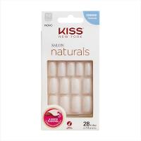 Kiss Ny Unha Salon Natural Médio Quadrado - 6