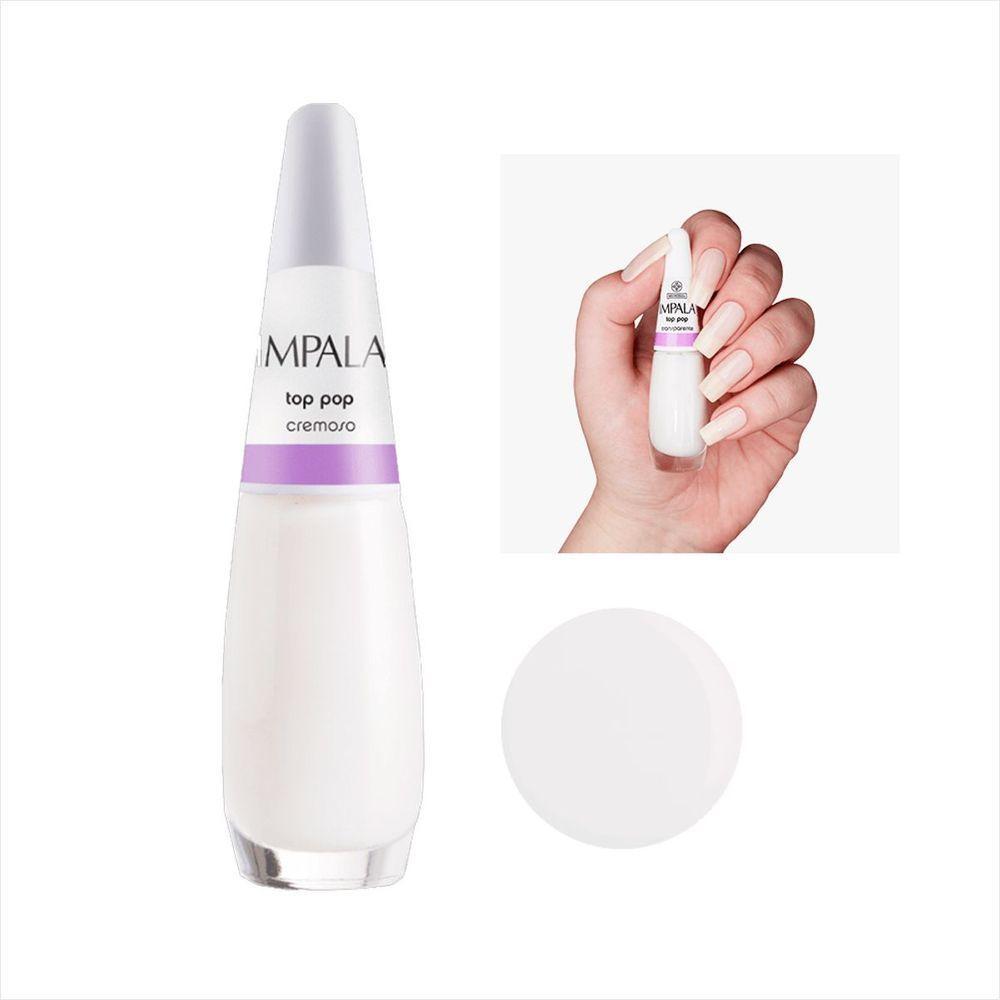 Impala Esmalte A Cor Da Moda Transparente Top Pop 7,5ml - 2