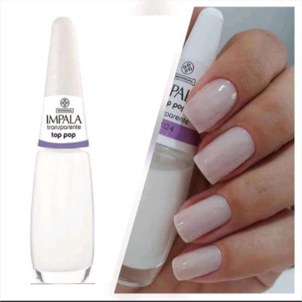 Impala Esmalte A Cor Da Moda Transparente Top Pop 7,5ml - 3
