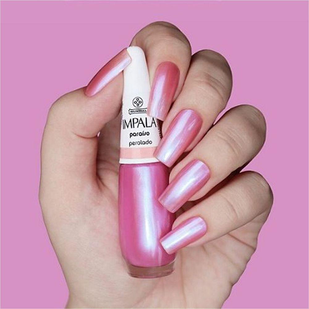 Impala Esmalte A Cor Da Moda Perolado Paraiso 7,5ml - 4