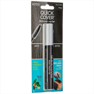 Kiss Ny Retoque Capilar Máscara Preto Brush-in