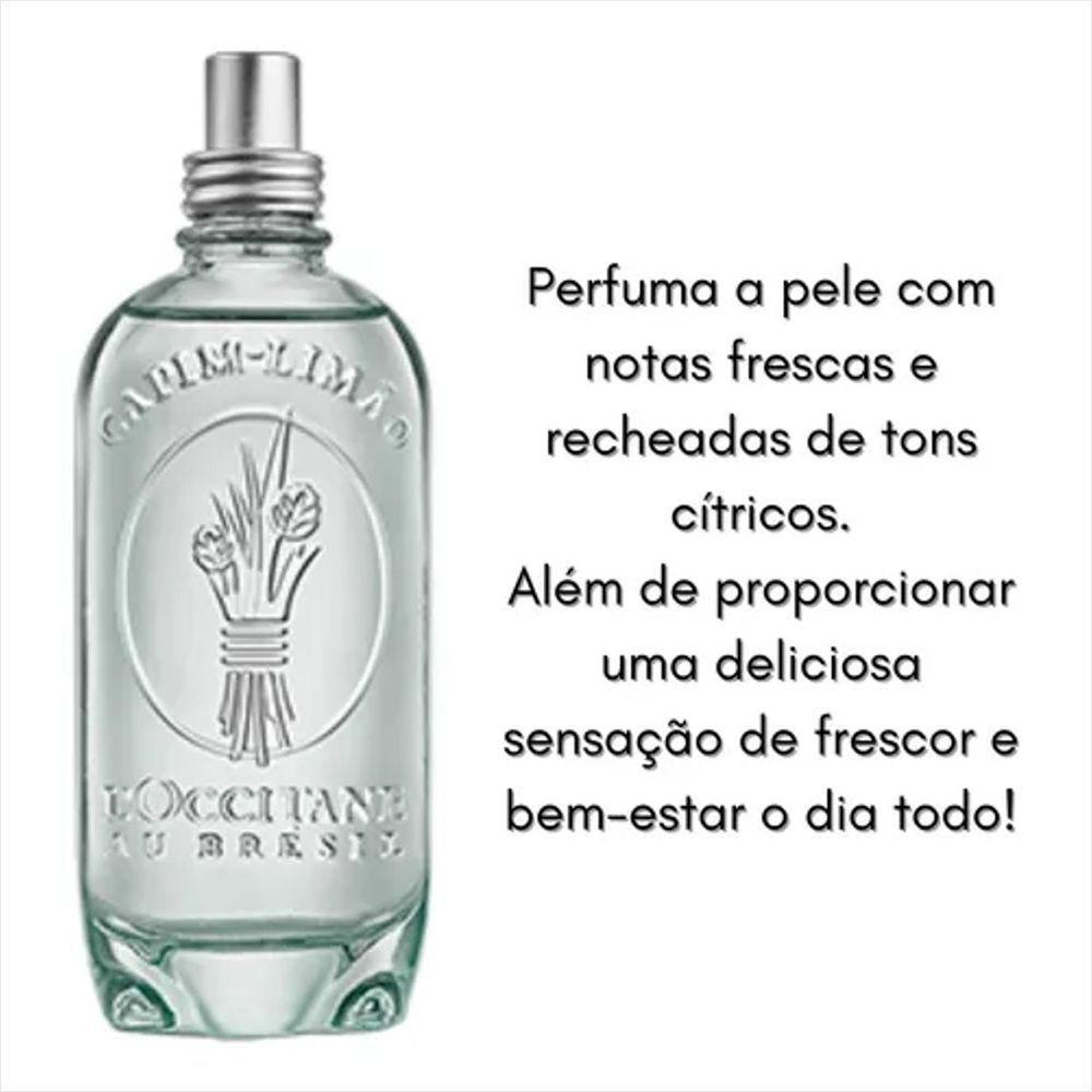 L'occitane Capim Limão Desodorante Colônia 100ml - 3
