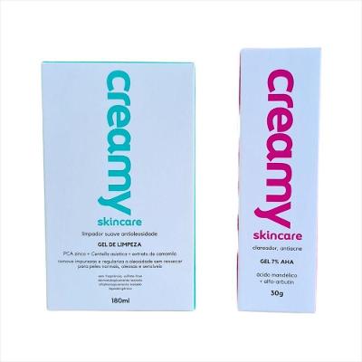 Kit Facial Creamy Gel De Limpeza 180ml + ácido Mandelico 30g