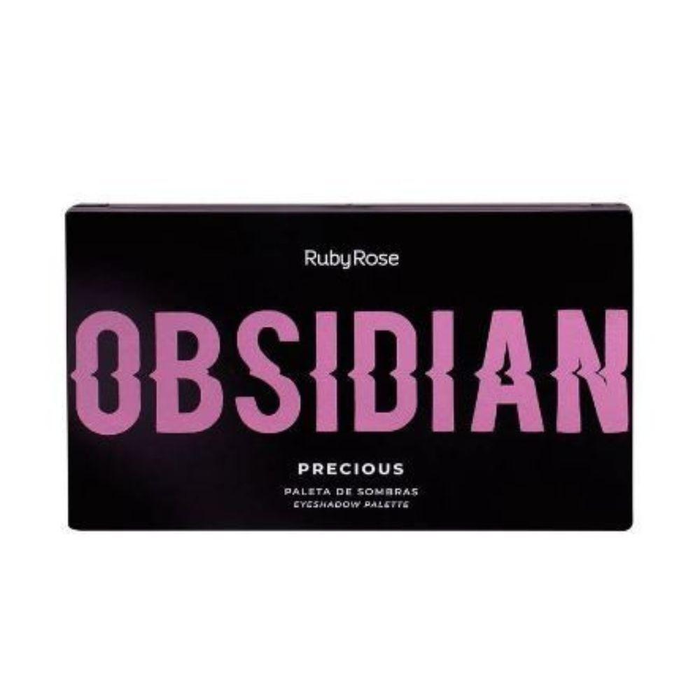 Kit Ruby Rose Obsidian Paleta Precious+iluminador Quartz - 4