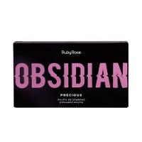 Kit Ruby Rose Obsidian Paleta Precious+iluminador Quartz