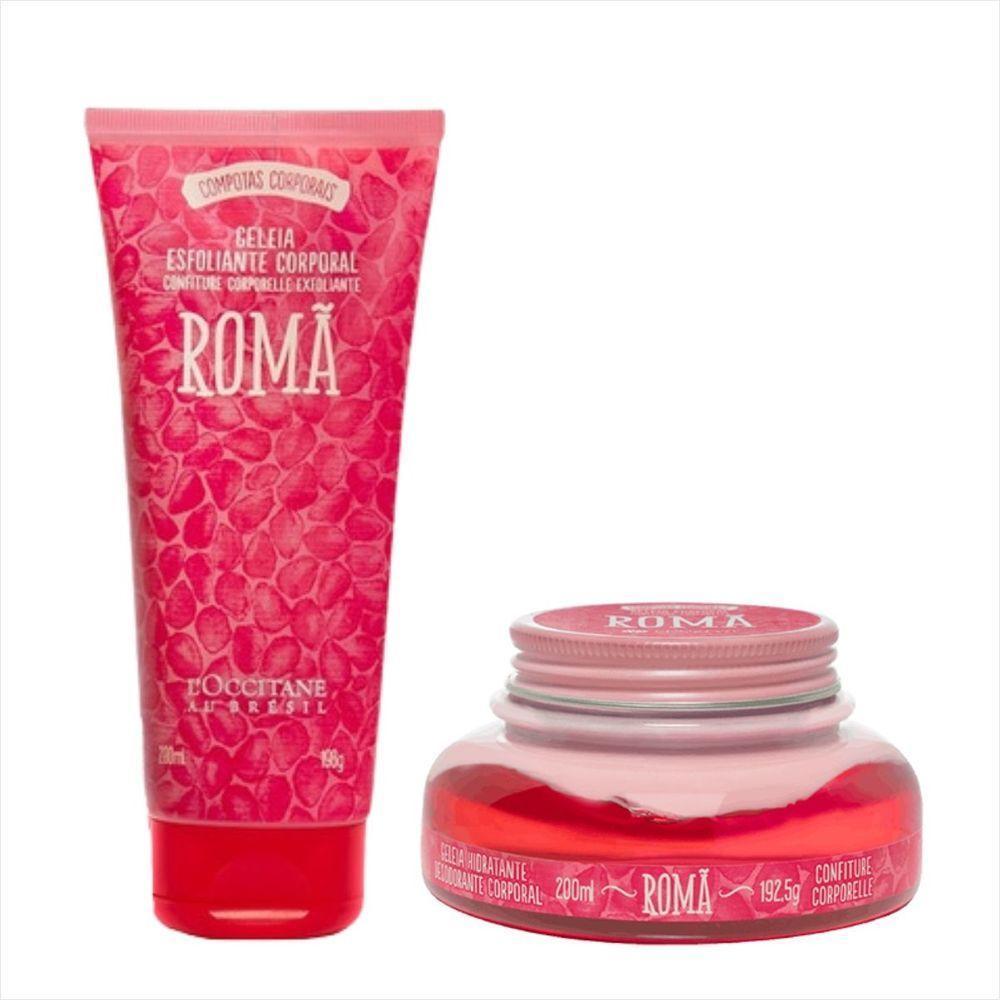 Kit L'occitane Romã Esfoliante+geleia Hidratante - 1