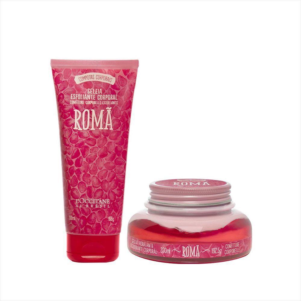 Kit L'occitane Romã Esfoliante+geleia Hidratante - 8