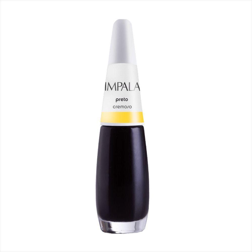 Impala Esmalte A Cor Da Sua Moda Preto 7,5ml - 5