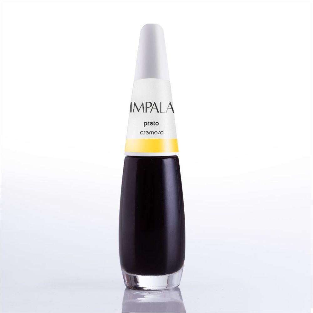 Impala Esmalte A Cor Da Sua Moda Preto 7,5ml - 6