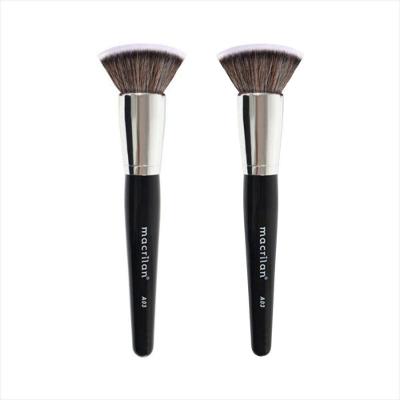 Kit Macrilan A03 Pincel Kabuki Reto 2 Unidades