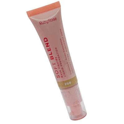 Ruby Rose Base Líquida Soft Blend 30ml Cor: F50