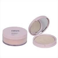 Kit Nina Makeup Pó Instant Compacto Cor 1 + Pó Solto Cor:1 - 1