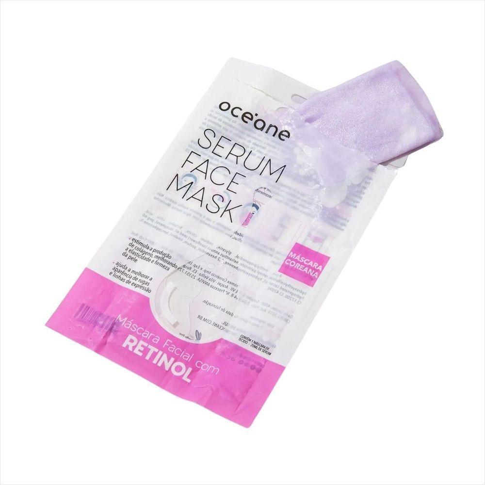 Kit Oceane Máscara Facial Sérum Retinol Com 2 Unidades - 3