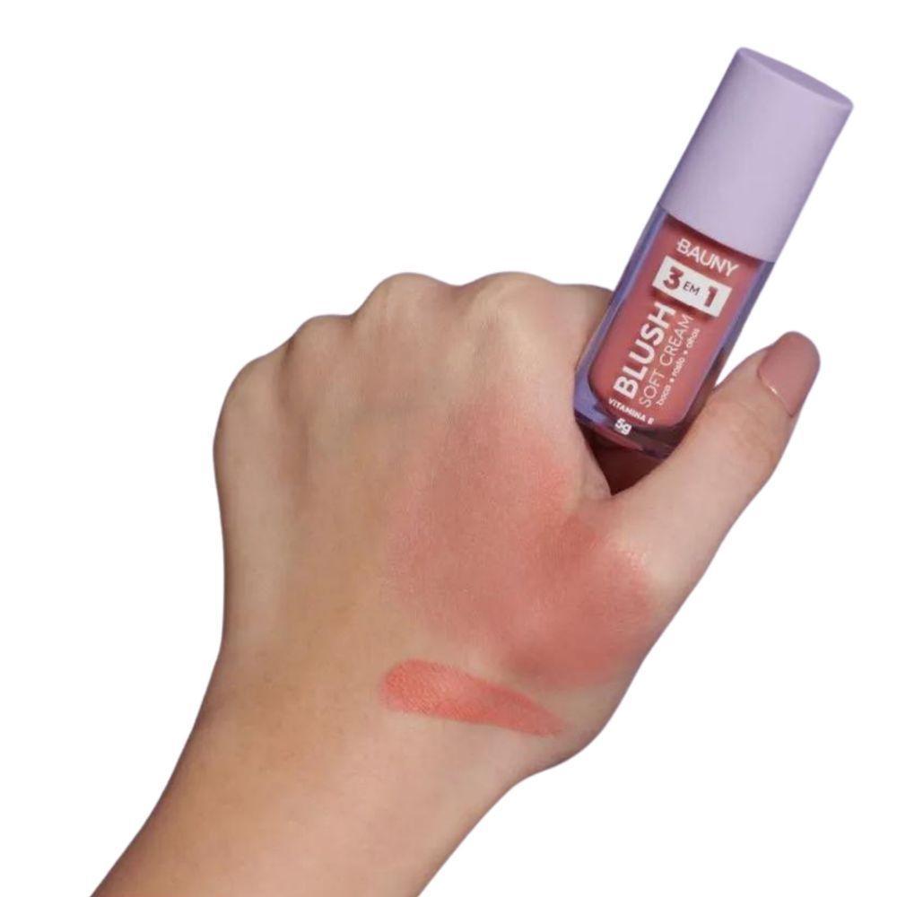 Bauny Blush Líquido Soft Cream 3 Em 1 5g Cor: Magic - 3