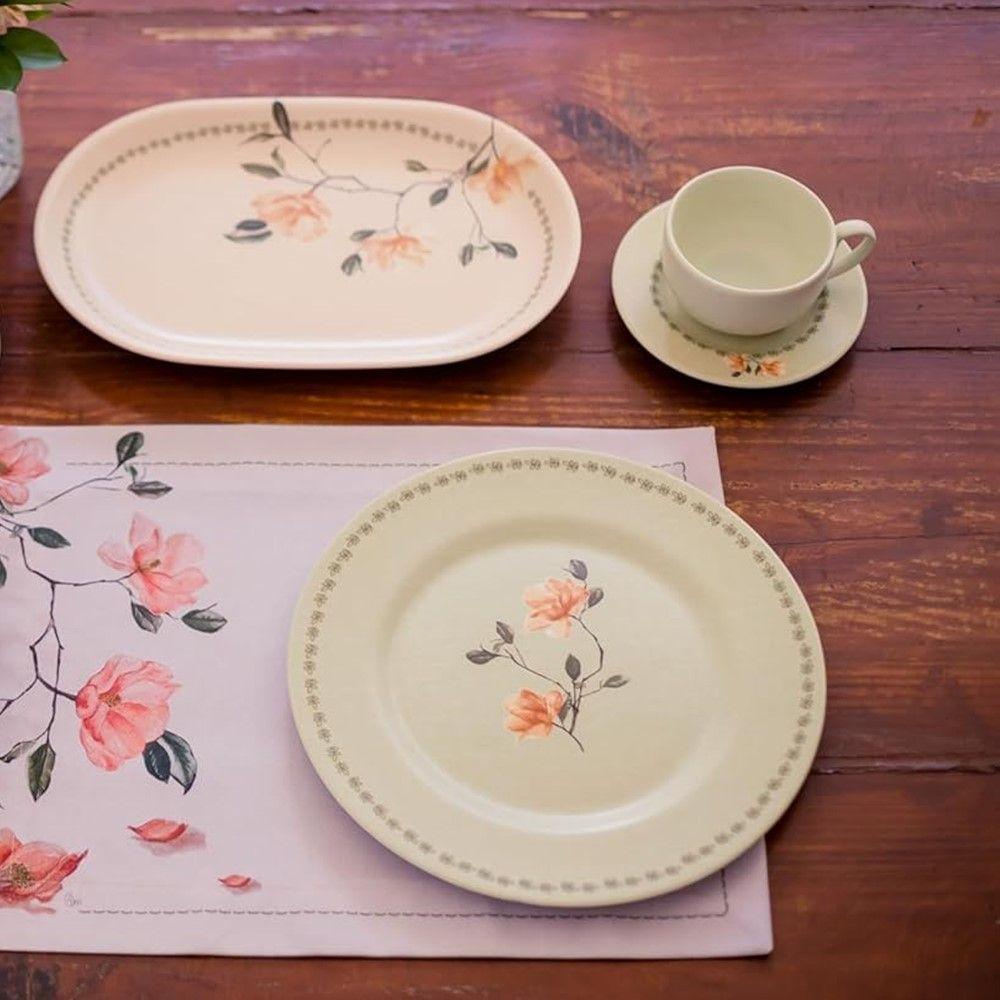 Prato Raso Magnolia By Aurora 30cm Cerâmica Alleanza 29cm - 4