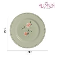 Prato Raso Magnolia By Aurora 30cm Cerâmica Alleanza 29cm - 3