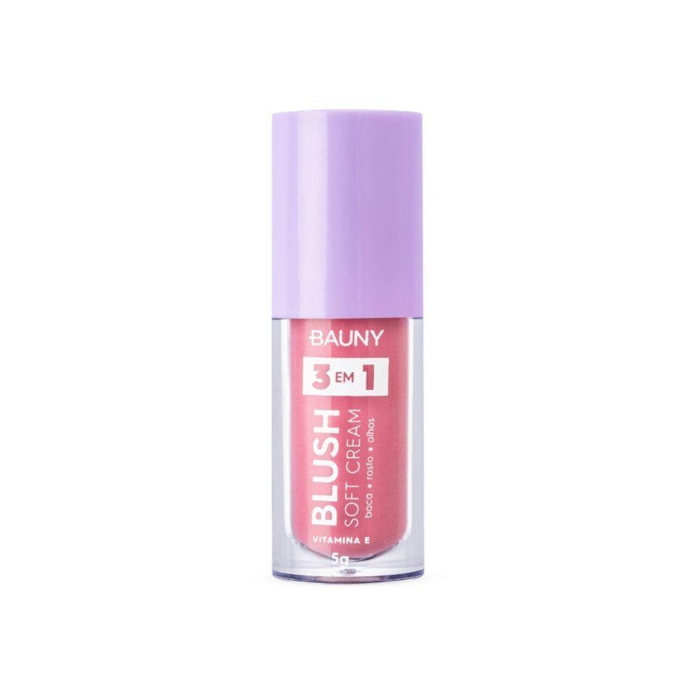 Bauny Blush Líquido Soft Cream 3 Em 1 5g Cor: Dreamy - 1