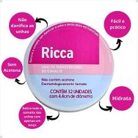 Ricca Lenço Umedecido Removedor De Esmalte 32un - 7