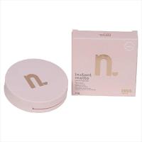 Kit Nina Makeup Base Líquida Basic+pó Compacto Instant Cor 1
