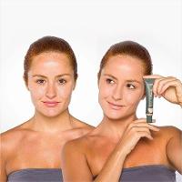 Kit Nina Makeup Base Líquida Basic+pó Compacto Instant Cor 3 - 7