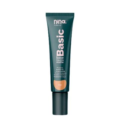 Nina Makeup Base Líquida Basic 25g Cor:2