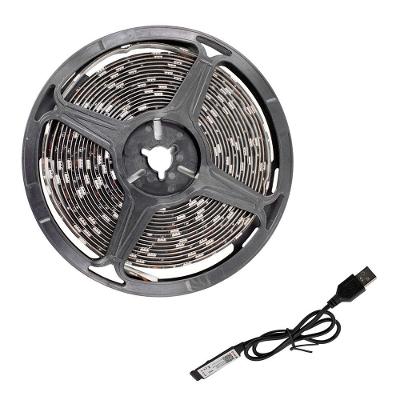 Fita Led Rgb Controle Celular 5 Metros 5v Usb Com Controle Para Tv Pc Decoração