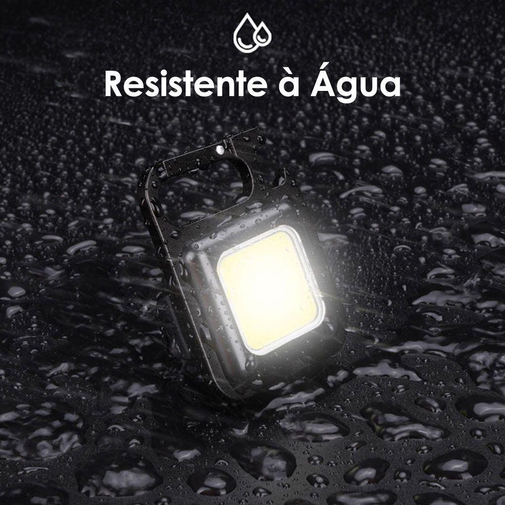 Mini Lanterna Led Portatil Usb Recarregavel Bolso Tatica Abridor - 3