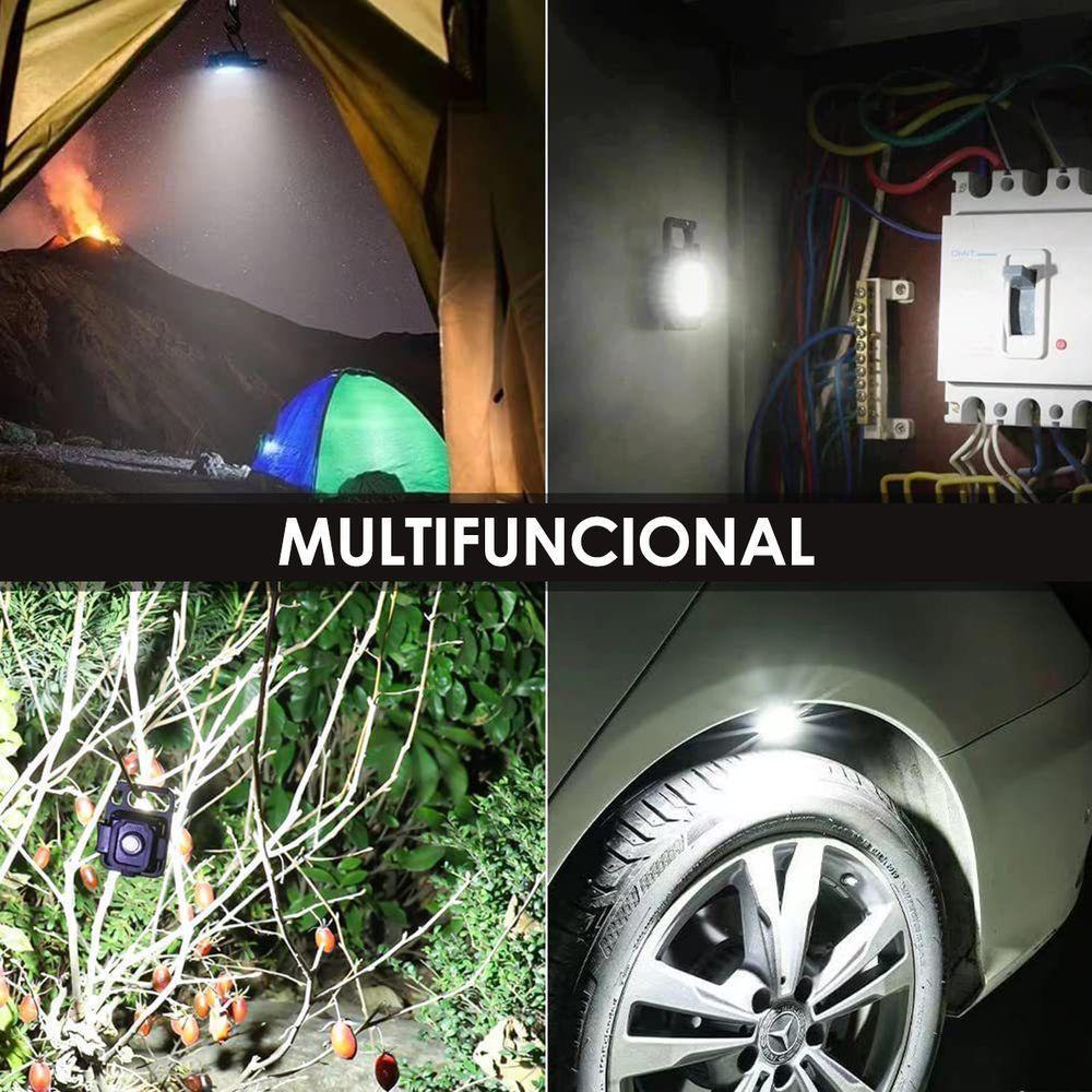 Mini Lanterna Led Portatil Usb Recarregavel Bolso Tatica Abridor - 7