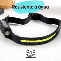 Lanterna De Cabeça Farol Recarregável Usb Resistente Agua Faixa Led - 5