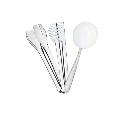 Conjunto Self-service Escumadeira Laguna Pegador Universal E Pegador De Massa Inox Tramontina