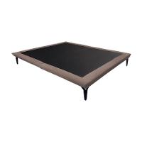 Base Box Cama Japonesa Toquio King Linho Marrom - 2