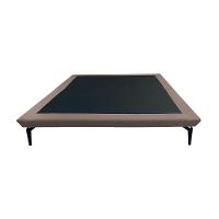 Base Box Cama Japonesa Toquio King Linho Marrom - 5